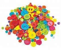 Gombíky rôznych tvarov a farieb