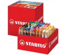 STABILO Woody 3in1 - multifunkčné pastelky, 76 kusov