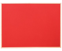 Korková tabuľa far.2 - červená 90x120 cm