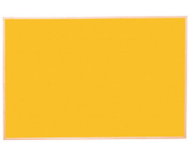 Korková tabuľa far.3 - žltá 100x150 cm