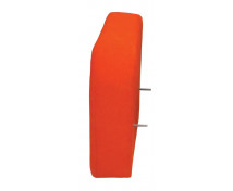 Sedačka farebná - ľavá opierka oranžová, 31 cm