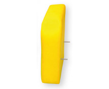 Sedačka farebná - ľavá opierka žltá, 31 cm