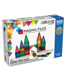 MAGNA-TILES - Clear Colors, 100 ks