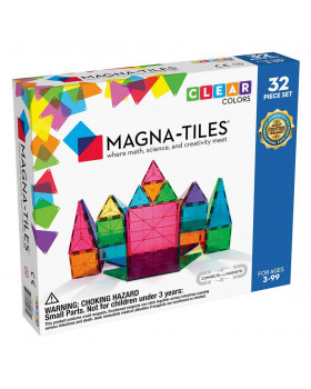 MAGNA-TILES - Clear Colors, 32 ks