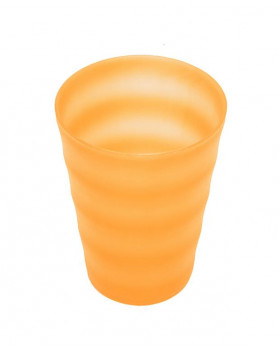 Farebný pohárik 0,3L oranžový