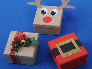 Vianočné škatuľky